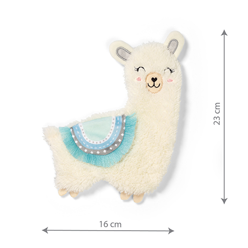 Babyono - 1557/02 Przytulanka - szeleścik LLAMA LULU